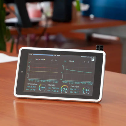 PCE-HT 300 - 7" Touch Screen Weather Station with Data Logger & Alarm