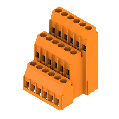 1979080000 - 5.08mm PCB Terminal, 18 Poles, 90° Angle, Tinned Finish  (Pack of 25)