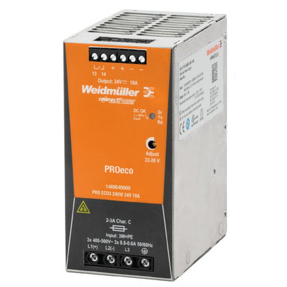 1469540000 - 240W 24V Metal Power Supply Unit, 10A Output