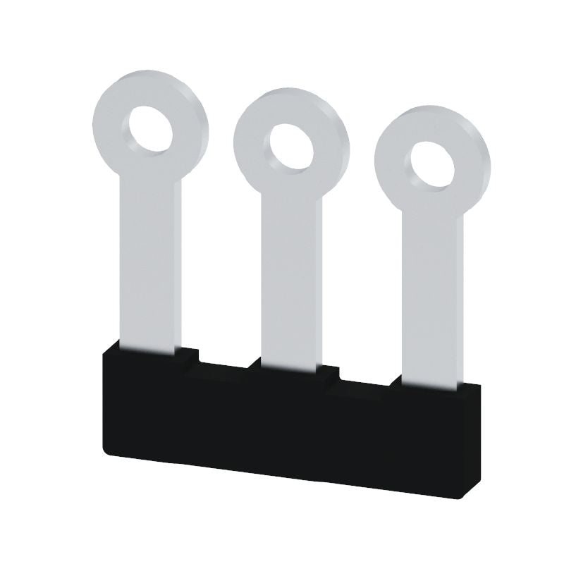 2615120000 - Insulated 3-Pole Cross-Connector, 41A Rated, 23.1mm Width  (Pack of 50)