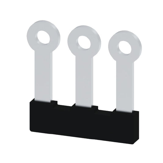 2615120000 - Insulated 3-Pole Cross-Connector, 41A Rated, 23.1mm Width  (Pack of 50)