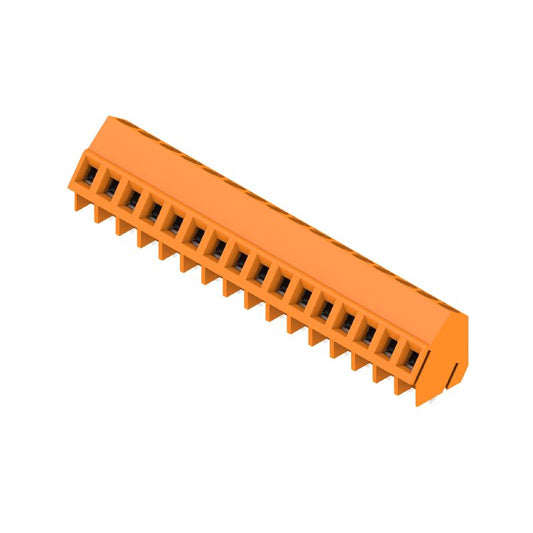 9994670000 - 5.08mm Terminal Block, 16 Poles at 135°, Tinned Finish  (Pack of 50)