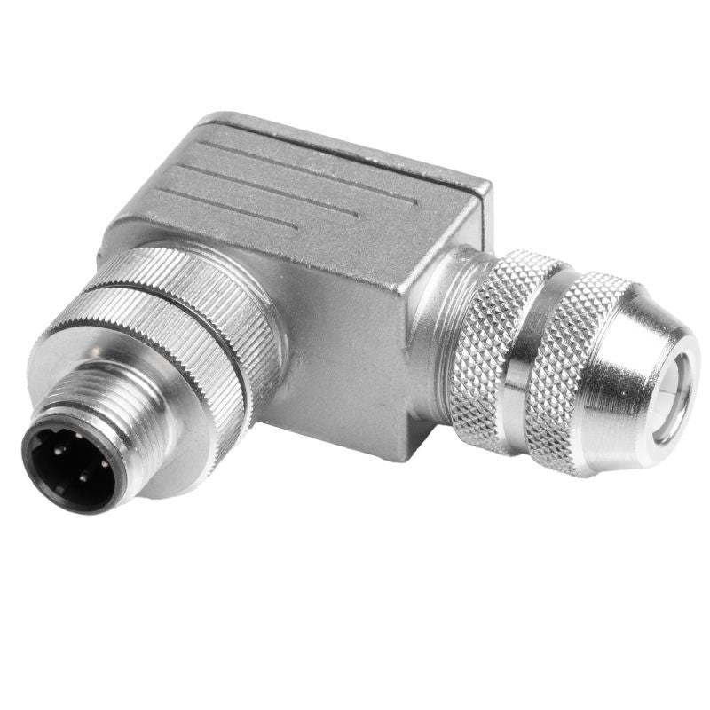 1803930001 - M12 D-Coded Connector, IP67, 6-8mm Cable Diameter