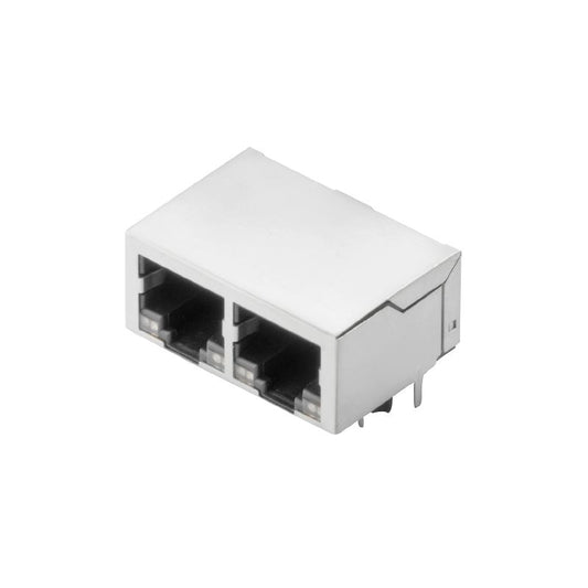2485370000 - 90° RJ45 Transformer Jack for PCB Connections, 8 Poles  (Pack of 200)