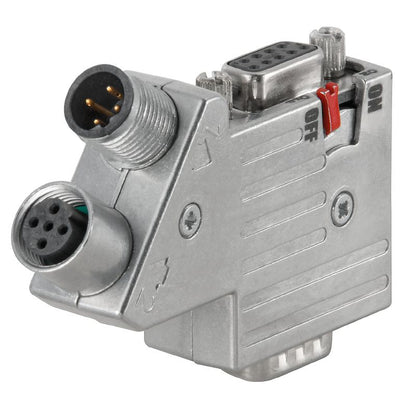 1368790000 - M12 B-Coded Connector with D-Sub Interface, RoHS Compliant
