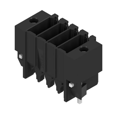 1290620000 - 3.50mm 8-Pole PCB Connector with Solder Flange, Black  (Pack of 84)