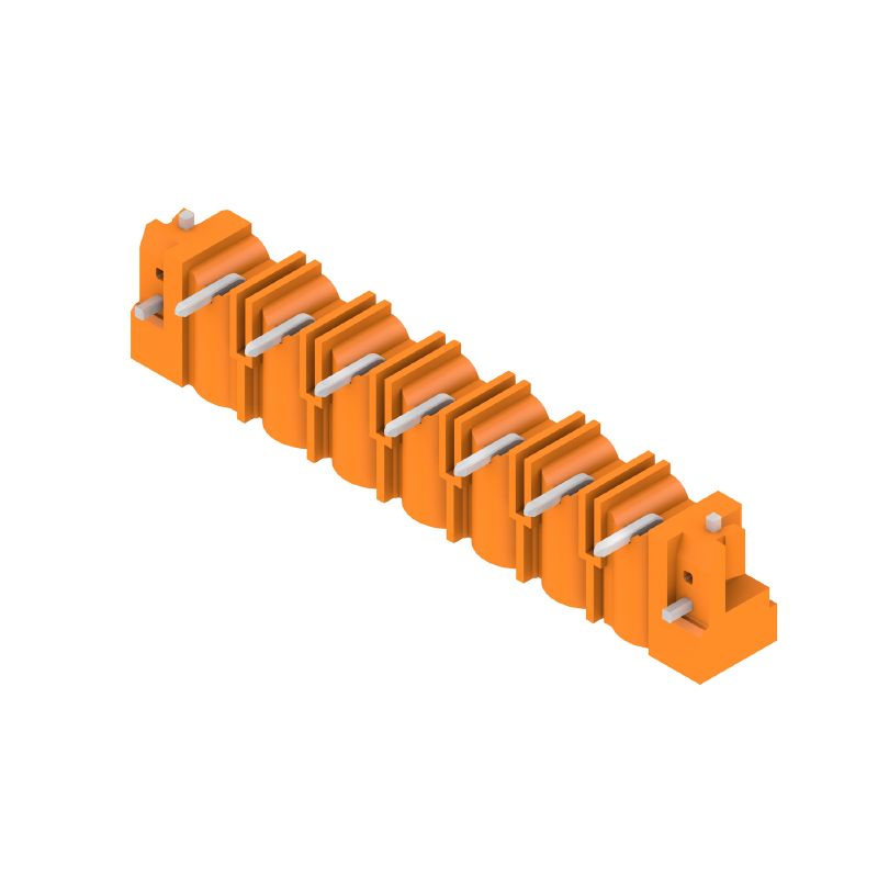 1096080000 - 7 Pole THT PCB Connector with 90° Elbow and Solder Flange  (Pack of 30)