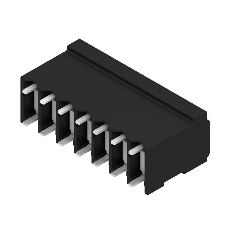 1874340000 - 7-Pole 1.5mm Push-In PCB Connector with Black Finish  (Pack of 175)