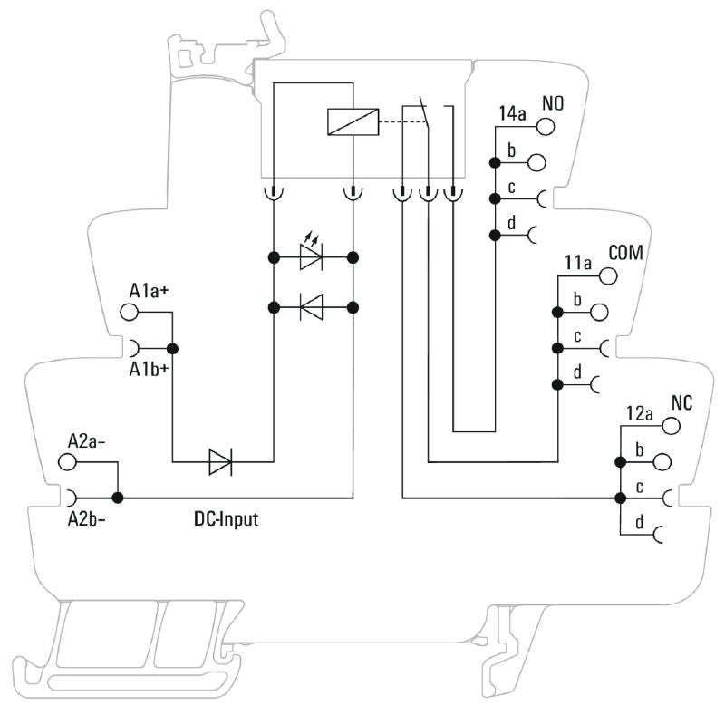 1479680000 - 24VDC Relay Module, 1 CO AgNi Contact, 16A Capacity  (Pack of 10)
