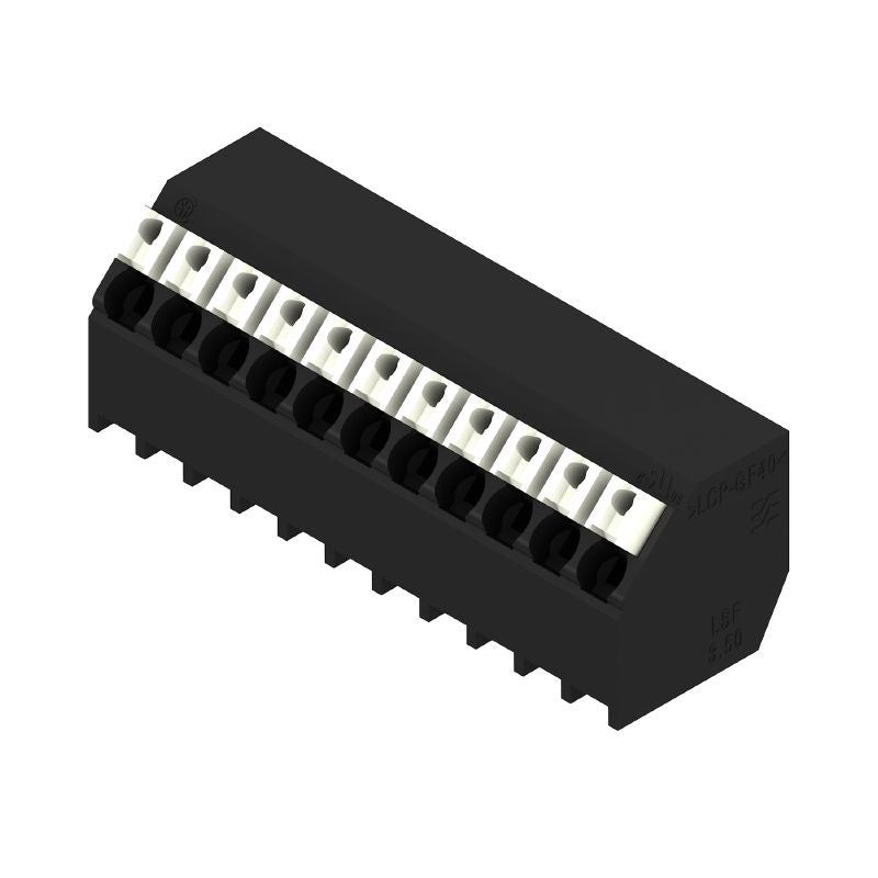 1887690000 - 11-Pole Circuit Board Terminal, 135° Angle, Push-In Connection  (Pack of 190)