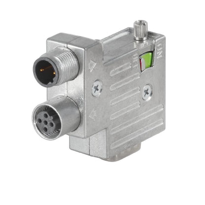 1555270000 - Durable M12 CAN Connector with 9-Pole Interface and IP30 Rating