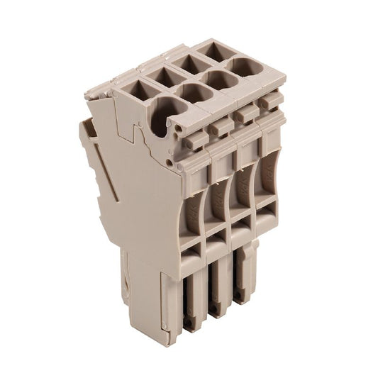 1815220000 - Dark Beige Plug-in Connector for Wire Connections, RoHS Compliant  (Pack of 25)