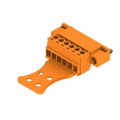 1237570000 - 3.81mm 6-Pole PCB Connector, 180° Angle, RoHS Compliant  (Pack of 50)