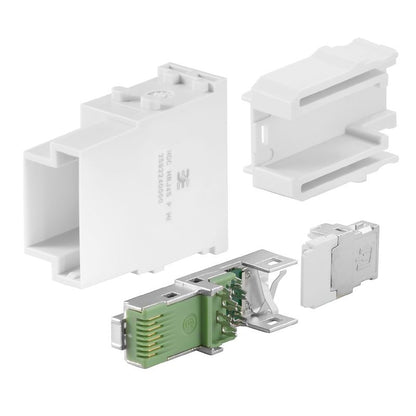 2592240000 - Durable RJ45 Male Module, 8 Pole, 1A, RoHS Compliant