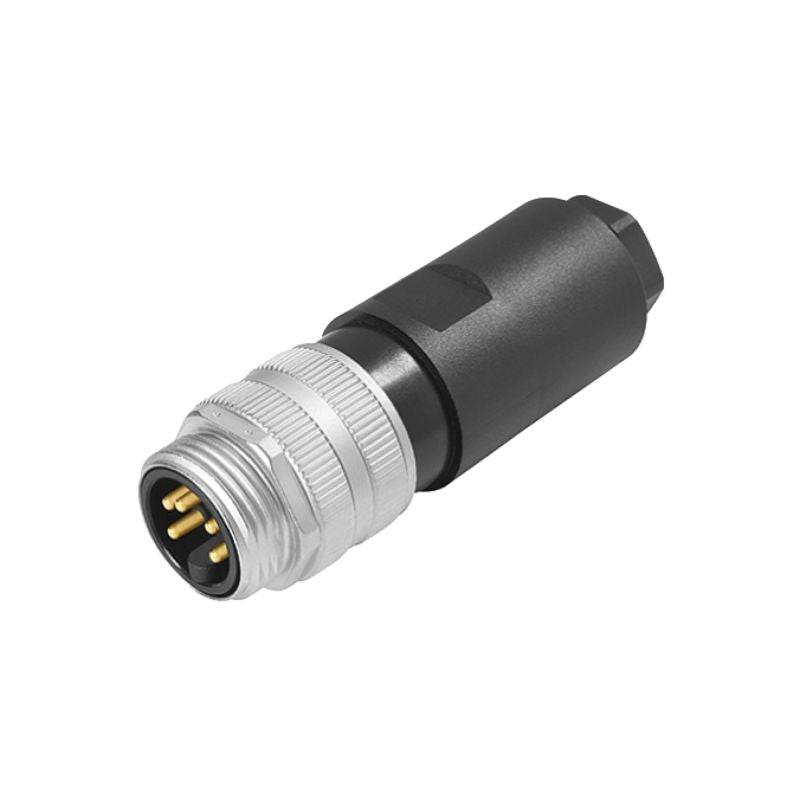 1291950000 - IP67 Field Attachable Connector 8-10mm, Gold-Plated Contact