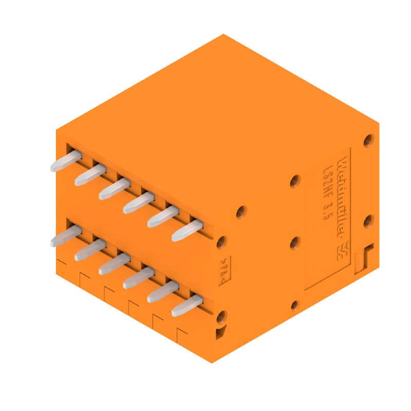2000980000 - 3.5mm PCB Terminal with 12 Poles, 90° Angle  (Pack of 50)