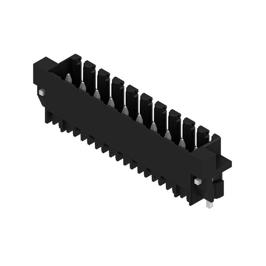 1291390000 - 3.50mm 10-Pole PCB Plug Connector with Clip-On Flange  (Pack of 50)