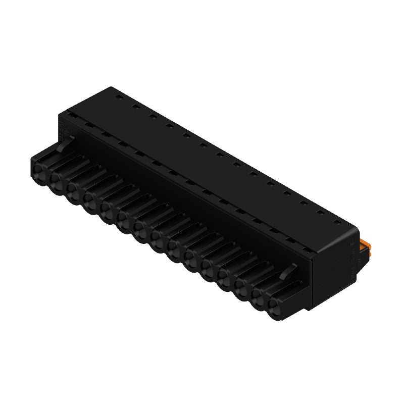 1444620000 - 15-Pole 5.08mm PCB Connector, 180° Angle, Push-In Design  (Pack of 24)