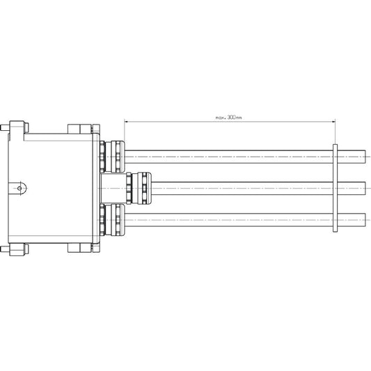 1079930000 - IP68 Diecast Aluminum Plug Housing for Harsh Conditions