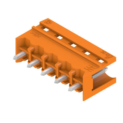 1146410000 - 5.08mm PCB Male Connector with Orange Housing, 180° Angle  (Pack of 50)