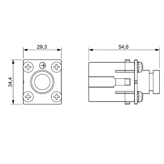 2748260000 - 1000V 200A Power Module with Axial Screw Connection  (Pack of 2)