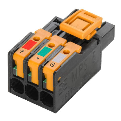 8000094097 - 5mm PCB Female Connector, 3 Poles, 180° Angle  (Pack of 114)