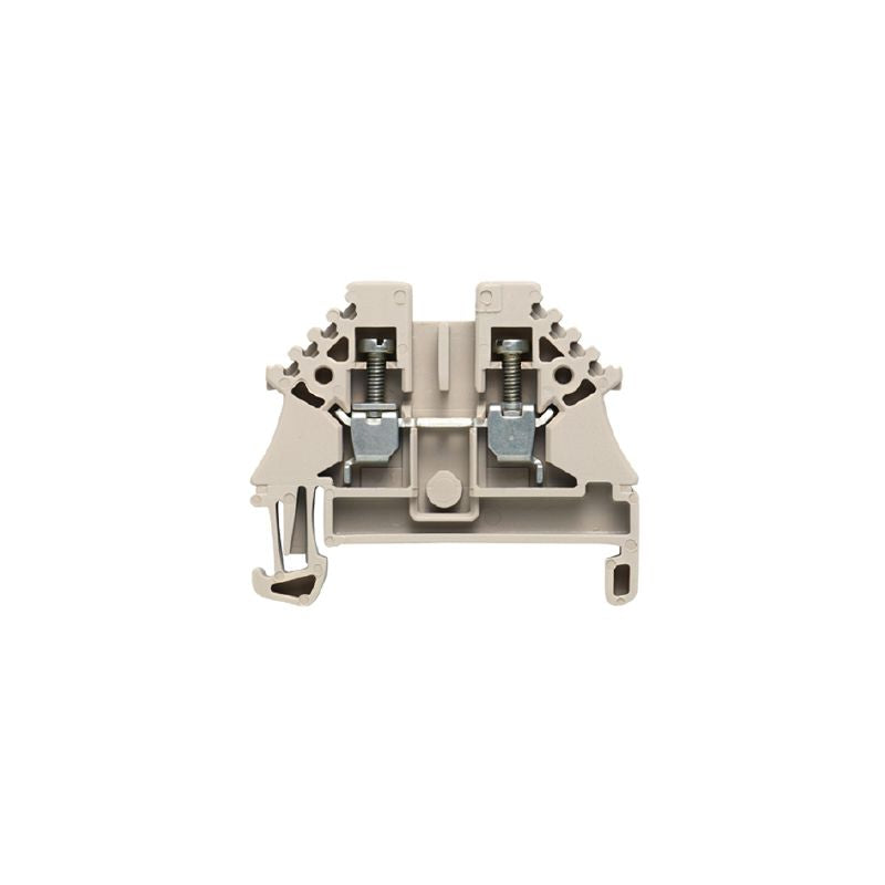 1040800000 - Dark Beige Feed-Through Terminal Block, 2.5mm², 24A, 500V  (Pack of 100)