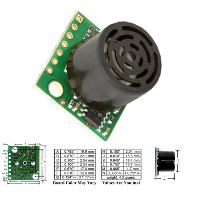 MB1061 LV-MaxSonar (10 Pack Sampler)