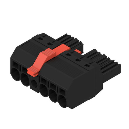 1060600000 - 7.62mm PCB Plug Connector, 180° Push-In Design, Easy Wiring  (Pack of 30)