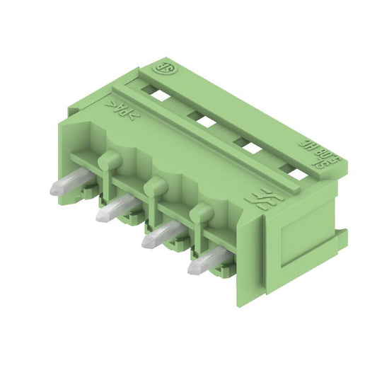 1409380000 - 5.08mm 4-Pole Male PCB Connector, 180° Angle  (Pack of 100)