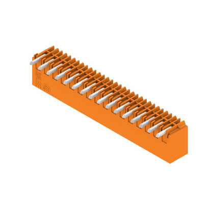 1605210000 - 3.5mm Male PCB Header Connector, 16 Poles, 90° Angle  (Pack of 50)