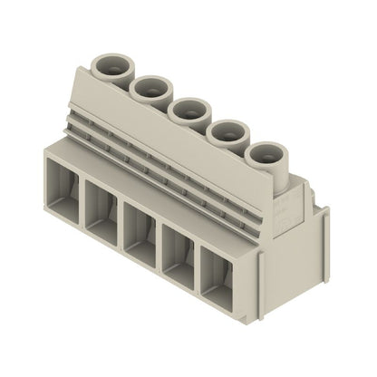 1839300000 - 5-Pole PCB Terminal, 10.16mm Pitch, Pebble Grey Box  (Pack of 20)