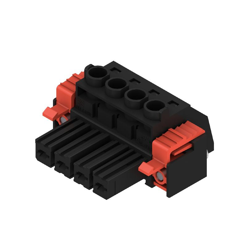 1930180000 - 7.62mm Female PCB Plug Connector with 180° Angle  (Pack of 100)