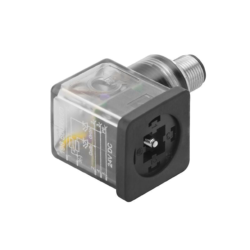 1985000000 - 5-Pole M12 Plug Connector, 18mm, RoHS Compliant