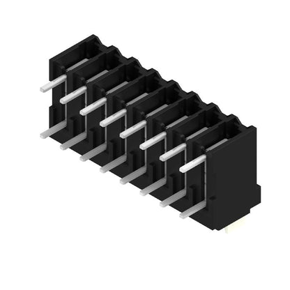 1824480000 - Black 3.5mm PCB Terminal, 8 Poles, Push-In Connection  (Pack of 19)