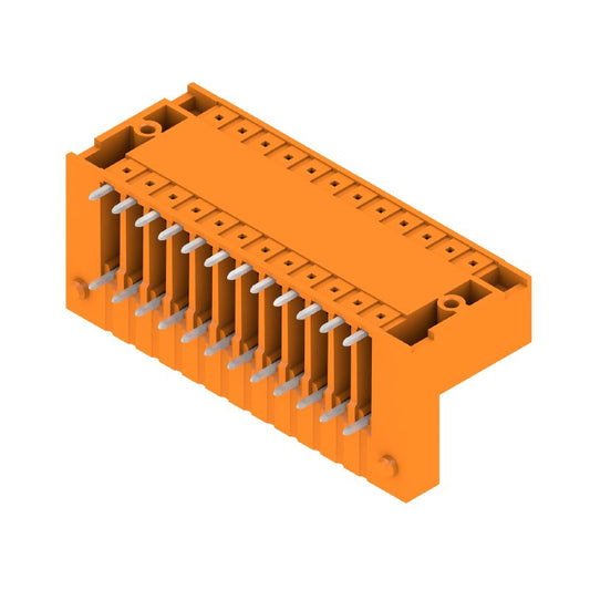 1032680000 - 3.81mm 24-Pole Orange PCB Connector with Flange  (Pack of 50)