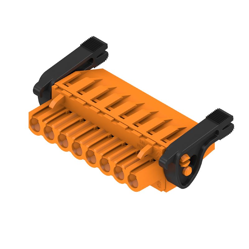 1947590000 - 5.08mm 8-Pole PCB Connector with Clamping Yoke  (Pack of 36)