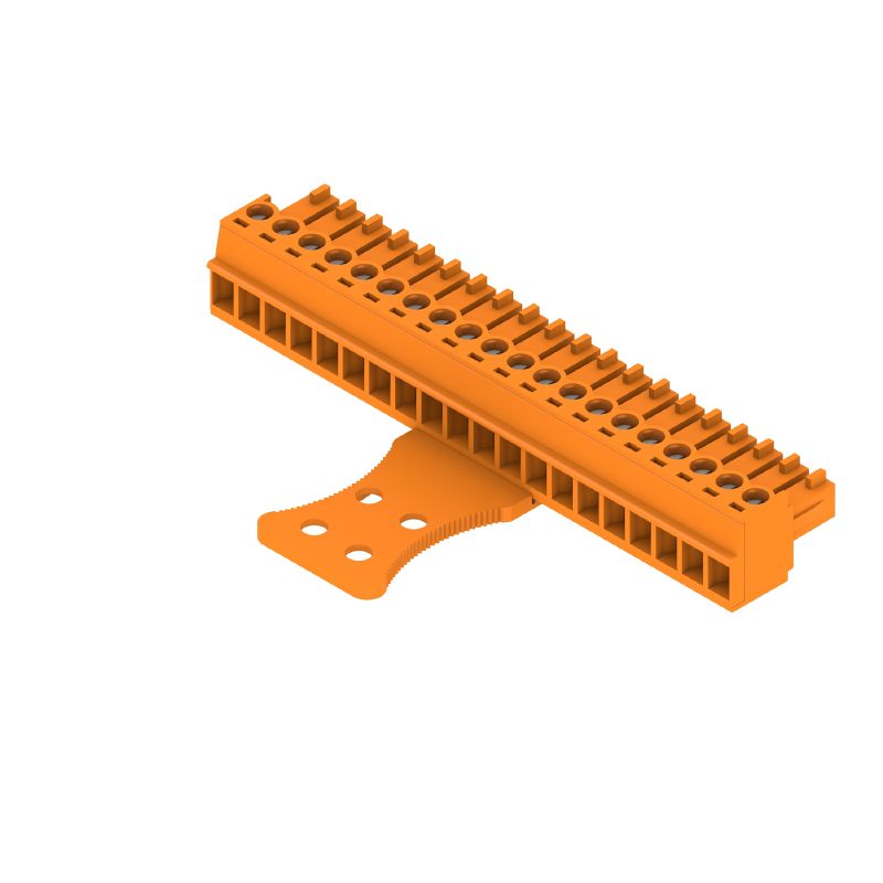 1236470000 - 20-Pole 3.81mm PCB Connector with Clamping Yoke, RoHS Certified  (Pack of 50)