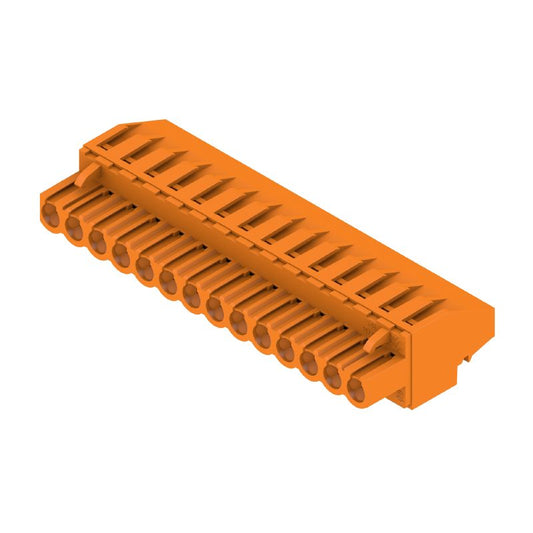 1958760000 - 14-Pole 5mm Female PCB Connector for Clamping Connections  (Pack of 24)