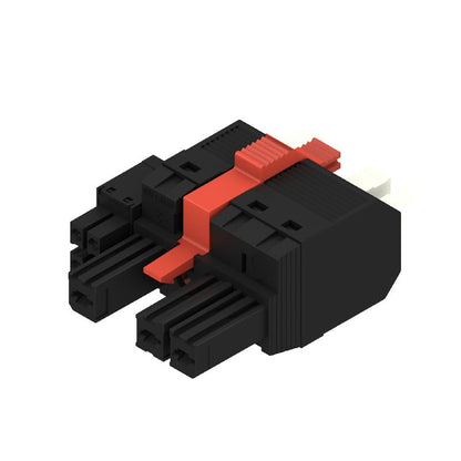 2549460000 - 7.62mm PCB Female Connector with 180° Angle and PUSH IN Mechanism  (Pack of 48)