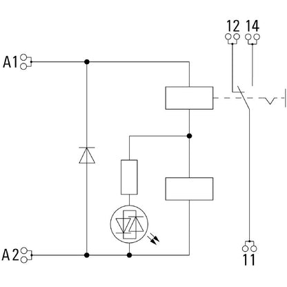2576210000 - 24V DC Relay Module with 10A Rating & Push In Connection  (Pack of 10)