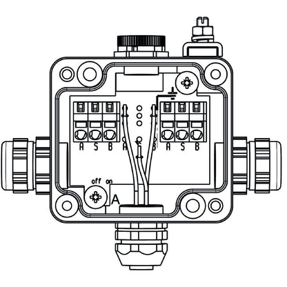 8564150000 - Hazardous Area Passive Field Distributor for Safe Applications
