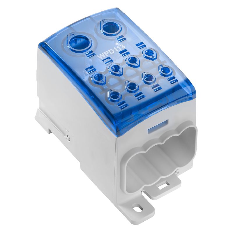 2603750000 - High-Power 185 mm² Terminal Block, Screw Connection, Blue