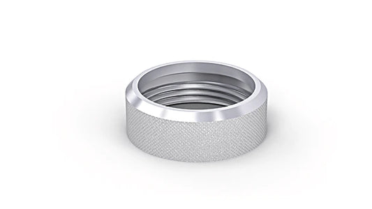 UEM18ME-01 Durable Nickel-Plated Sleeve Nut M18 x 1, Pack of 10