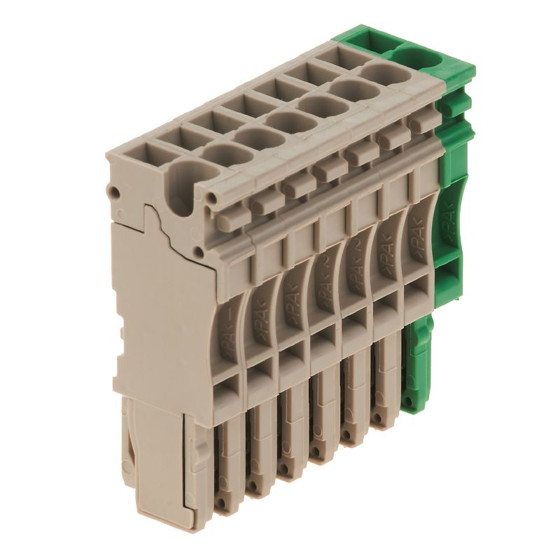 1867150000 - Beige Z-Series Plug-in Connector, RoHS Compliant, Pack of 20  (Pack of 20)