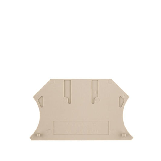 1050000000 - Dark Beige 56mm End Plate, Wemid Material, RoHS Compliant  (Pack of 50)