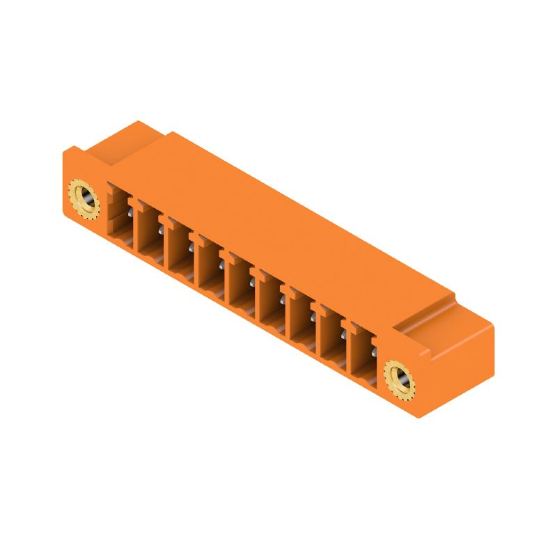 1942520000 - 9-Pole 3.81mm Male Header Connector in Orange Box  (Pack of 36)