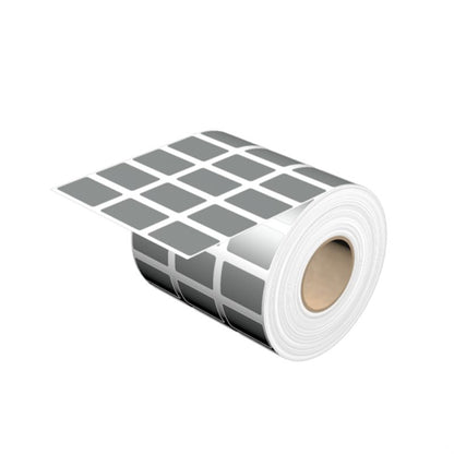 1753260001 - Silver Self-Adhesive Markers 20x30mm, RoHS Compliant