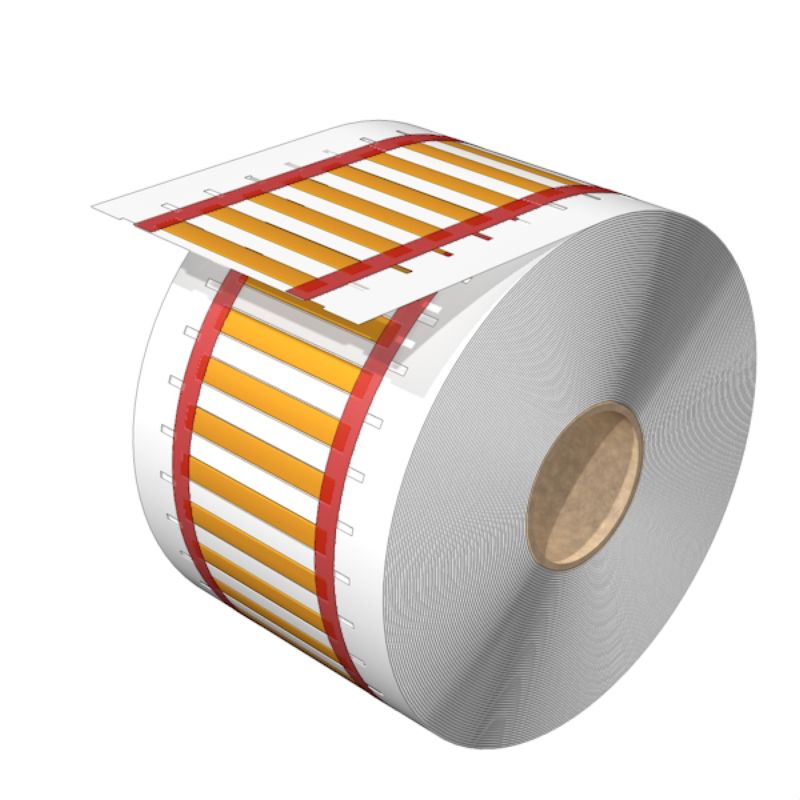 2437900000 - Yellow 50.8 x 5.6 MM Cable Markers, 1.6-3.2 MM Range  (Pack of 1000)