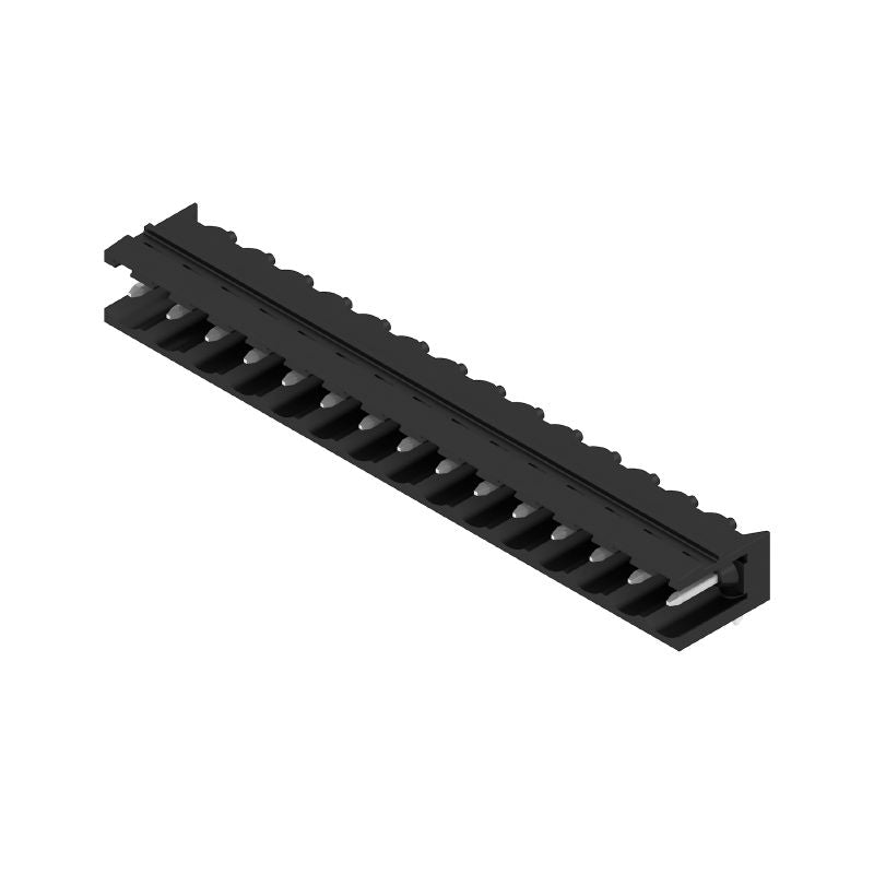 1155190000 - 5.08mm 15-Pole Black PCB Connector with 90° Angle  (Pack of 50)